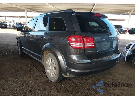 2017 Dodge Journey Se from USA, damaged, VIN 3C4PDCAB8HT504377